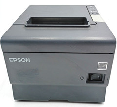 Epson M244A Thermal B&W Receipt Printer (TM-T88V) USB W Power Cable