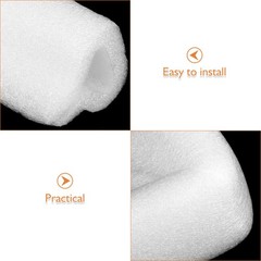 8Pcs White Foam Corner Protectors Durable Furniture Edge Guards