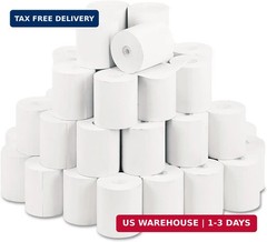 PM Company PMC05214 POS/Cash Register 3 1/8 Inch x 230 Feet 50 Rolls Per Unit