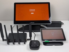 Toast Flex POS Terminal Dual Display Guest Screen Tap Reader Pronto PC61 Router