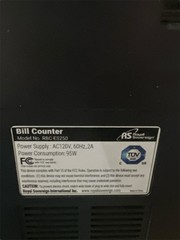 Royal Sovereign RBC-ES250N High Speed Money Counting Machine Tested