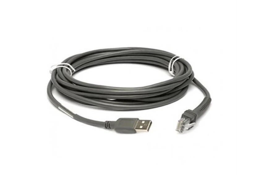 Zebra CBA-U51-S16ZAR 5m USB Interface Cable – MP6000/MP7000 Scanner-Scale Series
