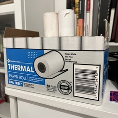 Member&rsquo;s Mark 48 Pack Thermal Receipt Paper Rolls, 2 1/4&Prime; X 50&prime;
