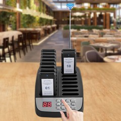 For Food Truck Clinic Club Restaurant Pager System Guest Queuing 10 Buzzer Pager