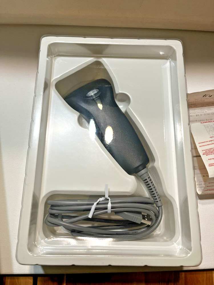 Adesso NuScan 1200 Handheld Linear Image Barcode Scanner USB