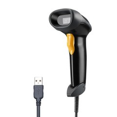 Handheld USB 2D Barcode Scanner – Wired QR Code & PDF417 Reader for POS, Retail,