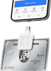 Square Magstripe USB-C Card Reader for Apple & Android Devices