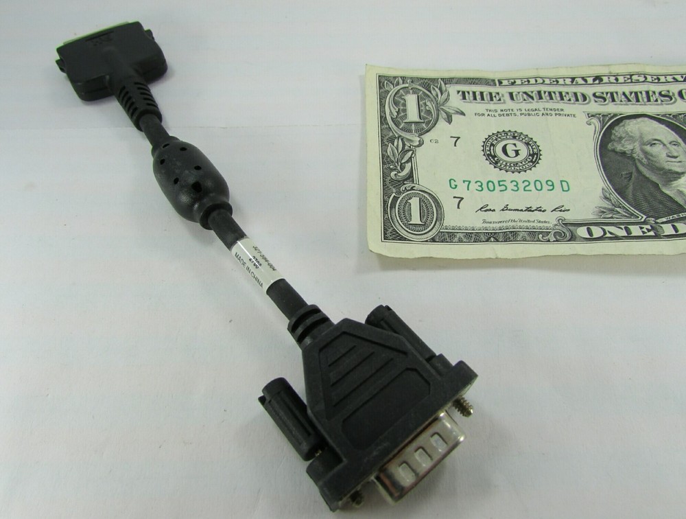 New Intermec 6&Prime; Adapter Cable Hirose to DB9M Serial with ThumbScrews 321-584-004