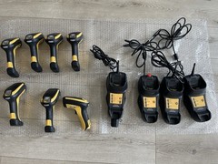 Lot Of DataLogic PowerScan Chargers & Scanners BC9180 BC9030 PM9501 PM9500
