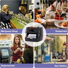 VC-3 Money Counter Machine Mixed Denomination, Value Counting, CIS/UV/IR/MG/MT