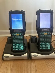 2Symbol MC9090 Motorola MC9090-GJ0JBEGA2WR Wireless Barcode Scanner with Battery
