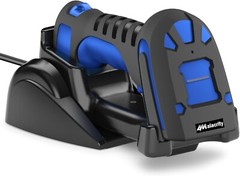 Alacrity Wireless Upgraded Industrial Barcode Scanner, Bluetooth, 433Mhz Blue
