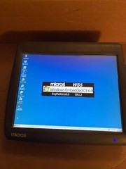 Micros Workstation 5 System Unit Touch Screen POS Terminal 400814-001