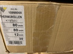 10998000 Thermorollen Kt 80 Ec 80x80x12mm Case Of 30 Thermal Paper