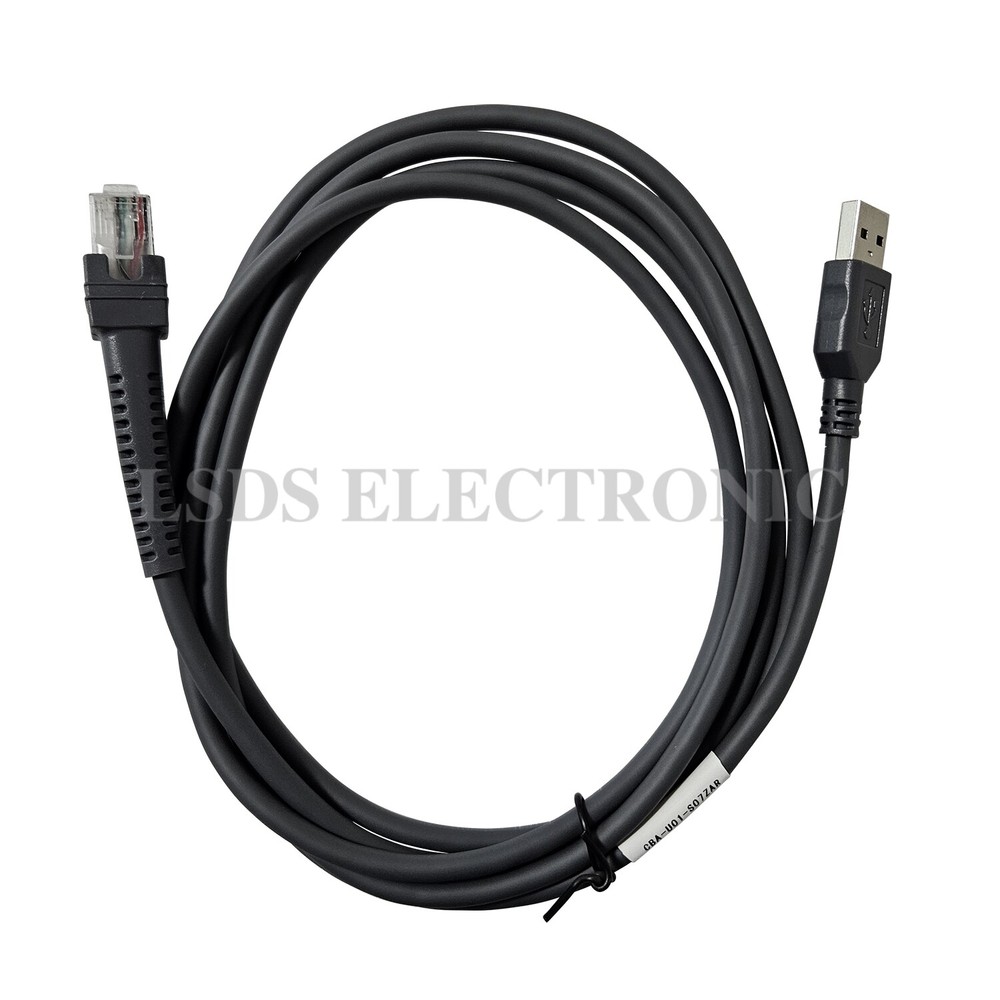 CBA-U01-S07ZAR USB Cable for Symbol Barcode Scanner LS4208 LS7708 LS9208