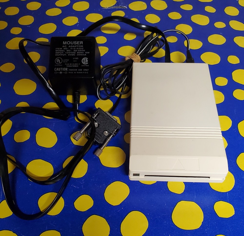 GemPlus GCR200 Card Reader w/ RS232 Cable and Power Supply–WORKS–