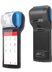 Bisofice 4G Handheld PDA POS Android 13.0 Receipt Printer 2GB+16GB, Camera…