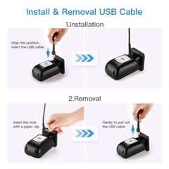 Eyoyo 2D Desktop Barcode Scanner Automatic Image Scan USB Wired Platform Scanner