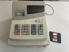 Sharp XE-A101 Electronic Cash Register Tested / Works No Key