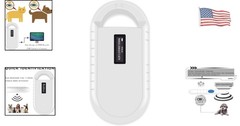 Top-Performance Microchip Scanner: Upload 1000 Records via USB, FDX-B Compatible