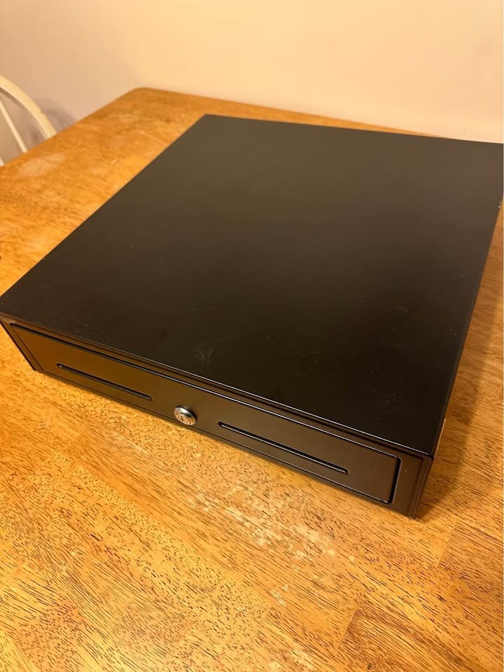Star Micronics CD3 Cash Drawer | Black | Printer Driven | Used