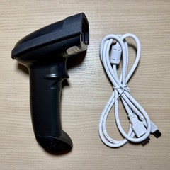NETUM Wireless Bluetooth Barcode Scanner 2.4GHz NT-1698W Black TESTED 1D Scanner