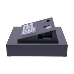 39 Keys Wired Lockable Electric Thermal Cash Register w/ Drawer for Catering US