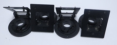 Lot Of 4 ENS 367-0818-R-D Tilt Swivel Low Profile Base Mount for Verifone