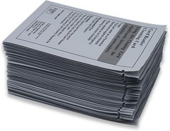 Individually Sealed Alcohol-Free Card Cleaning Cards – 50 pcs for Readers