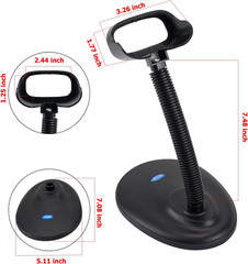Adjustable Barcode Scanner Stand Hands Free Barcode Scanning Bar-Code Reader Cra