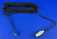 Datalogic ADC, Cable, OEM USB, External Power, Straight, 4.5M/15FT PN: 8-0863-03