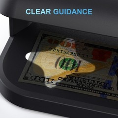 Aneken AL17 Counterfeit Bill Detector with UV LED Light, Advanced UV Counterf…