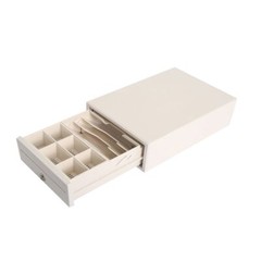 Small Supermarket Cash Drawer 4 Bill 6 Coin Holders Interface Money Box Parts