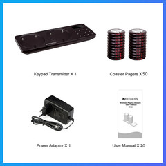 TD163 Restaurant pager system Pagers For Restaurant 50 Buzzers For Food Truck