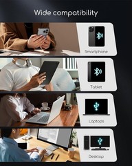 A4 Portable Wireless Bluetooth Thermal Printer A4 for Travel 8.5&Prime;x11&Prime; US Letter