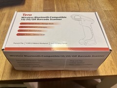 New In Box Tera Pro 8100 Industrial Wireless Barcode Scanner 2D QR 1D Bar