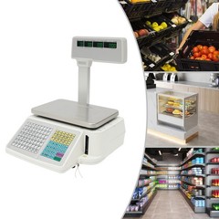 Electronic Label Printing Scale Thermal Printer Price Computing Scale 0.2-30kg