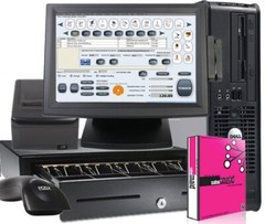 One Station Maid Premium Salon System Printer Cash Drawer Scanner