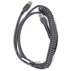 USB Cable Coiled 9ft for Symbol Barcode Scanner ls1203 ls2208 ls3578 DS6708
