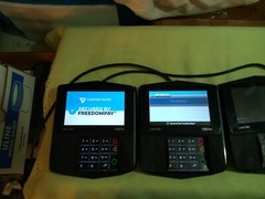 LOT OF 3 Ingenico Lane 7000 5 inch Credit Card Terminals – PRG30310679R
