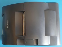 TM-U220B Dot Matrix Receipt Printer Ethernet Auto Cutter Dark Gray