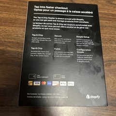 Shopify Tap & Chip Card Reader – New Never Opened Contactless EMV Payment Reader