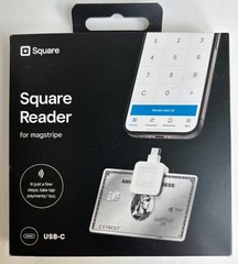 SQUARE Reader For magstripe (USB-C) Mobile Credit Card Readers NEW in box
