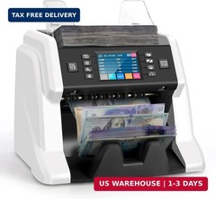 RIBAO BC-55 Premium Bank Grade Money Counter Machine Multi Currency Mixed Denomi