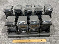 Lot of 9 Zebra Inditex RFD2000 UHF Reader Sled For Zebra TC2X Scanner w/ Cradles