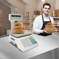 Electronic Label Computing Printing Scale Thermal Printer Price Scale 0.2-30kg