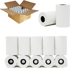 3 1/8&Prime; x 90&prime; Thermal POS Receipt Paper Cash Register Rolls BPA Free ( 50 Rolls )