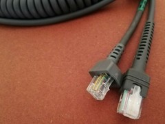 Genuine ZEBRA (Motorola/Symbol) CBA-S04-C16ZAR 16ft Coiled Synapse Adapter Cable