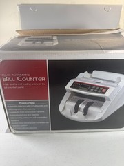 Bill Counter Machine UV MG IR Detection – Lightly Used in Box, Works Great
