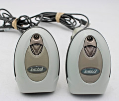 Symbol Barcode Scanner with USB Cable Model number- LS4208-SR21201ZZR (Lot of 2)